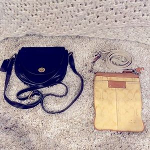 Authentic Coach crossbody bags